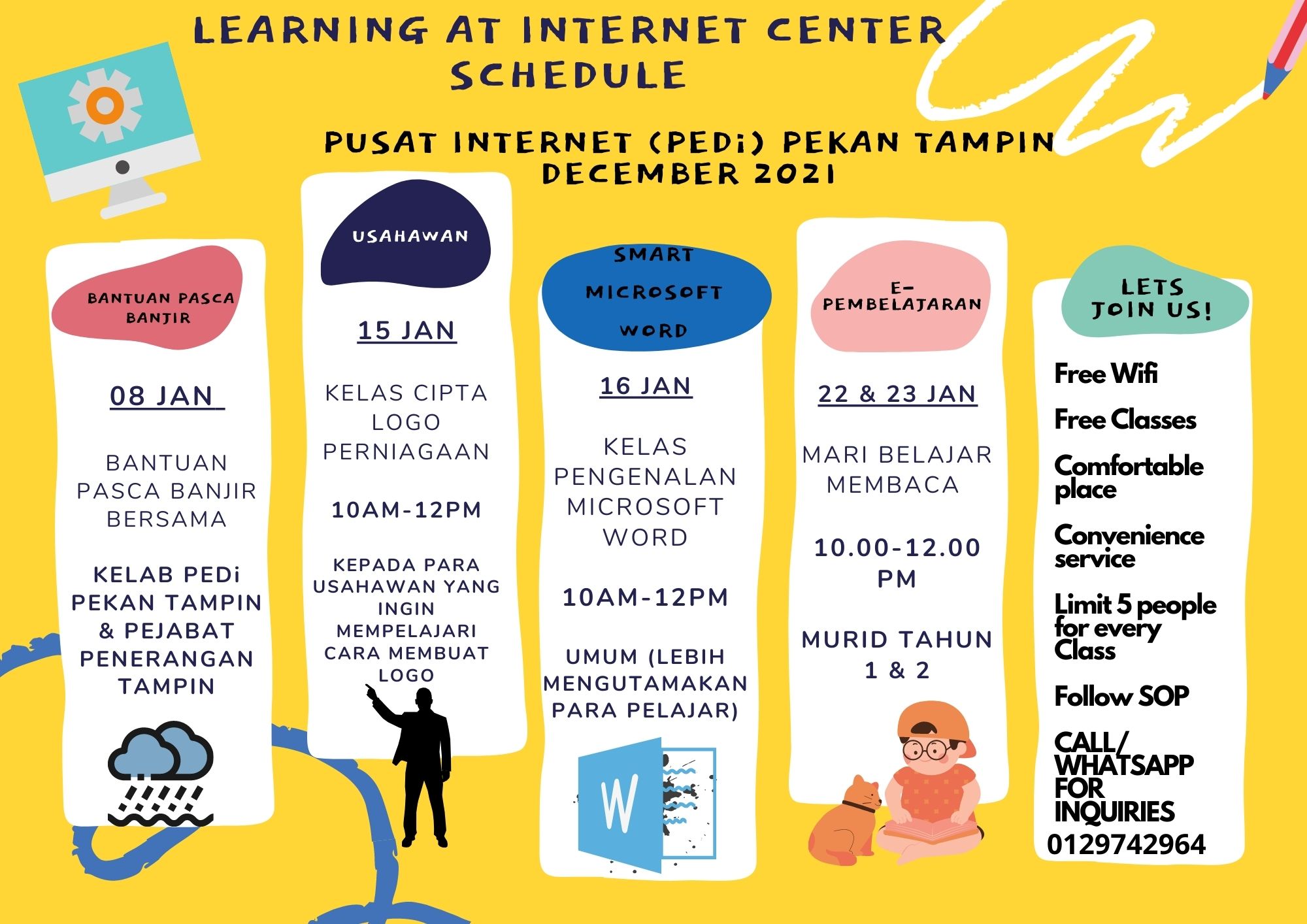 JADUAL AKTIVITI JANUARI 2022